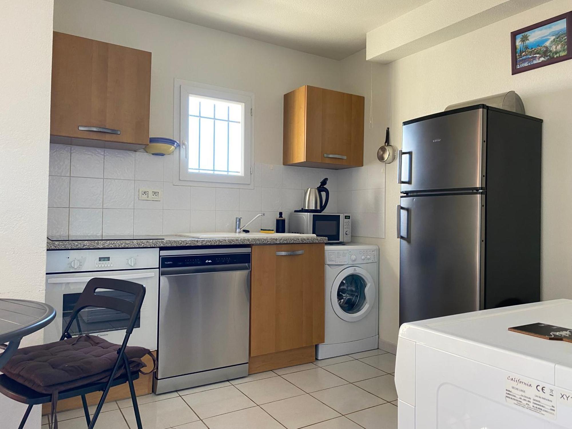 T3 Vue Mer Et Plage, Avec Wifi Et Parking Saint-Pierre-la-Mer  Exterior foto